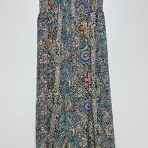 Wide Leg Pants XL Cream Off-White Flowy Trousers Coastal High Waisted